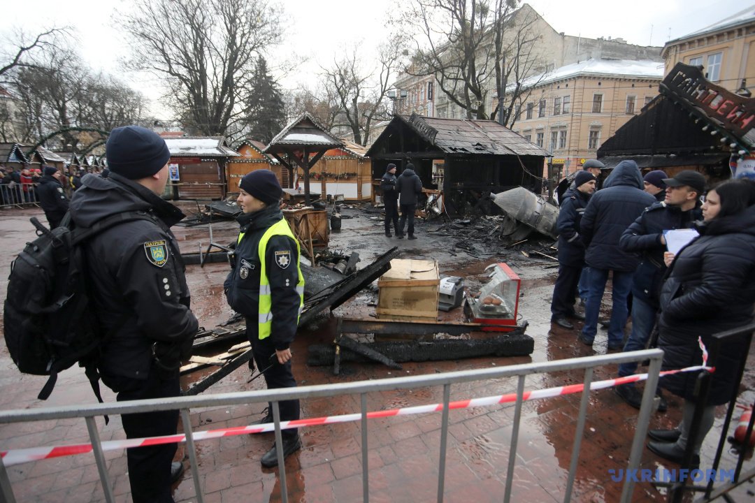 Man who was wounded at equipment explosion at L'viv Christmas marker on 22 December has died in hospital