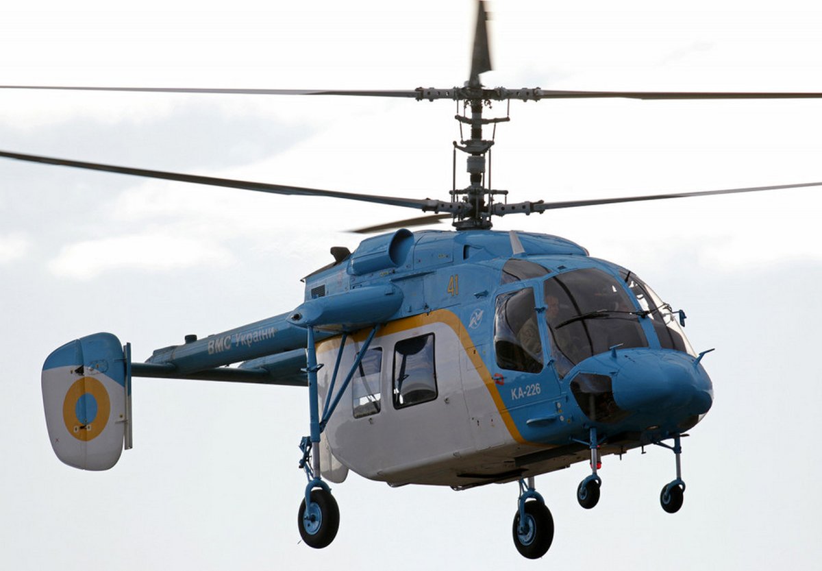 The pilots of the Marine Aviation Brigade completed the first flights on a Ka-226 helicopter.