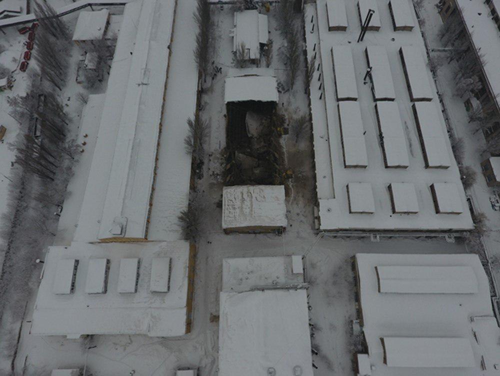 1 killed as machine-building plant building collapsed in Horlivka