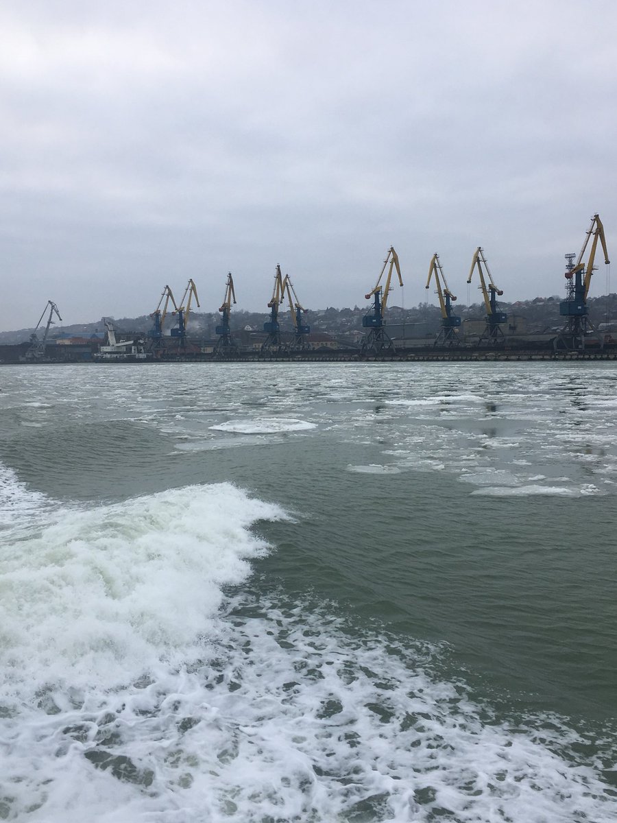 Ministers of Foreign Affairs of Denmark, Czechia and Ukraine have visited Mariupol port, discussed Russian economic blockade  