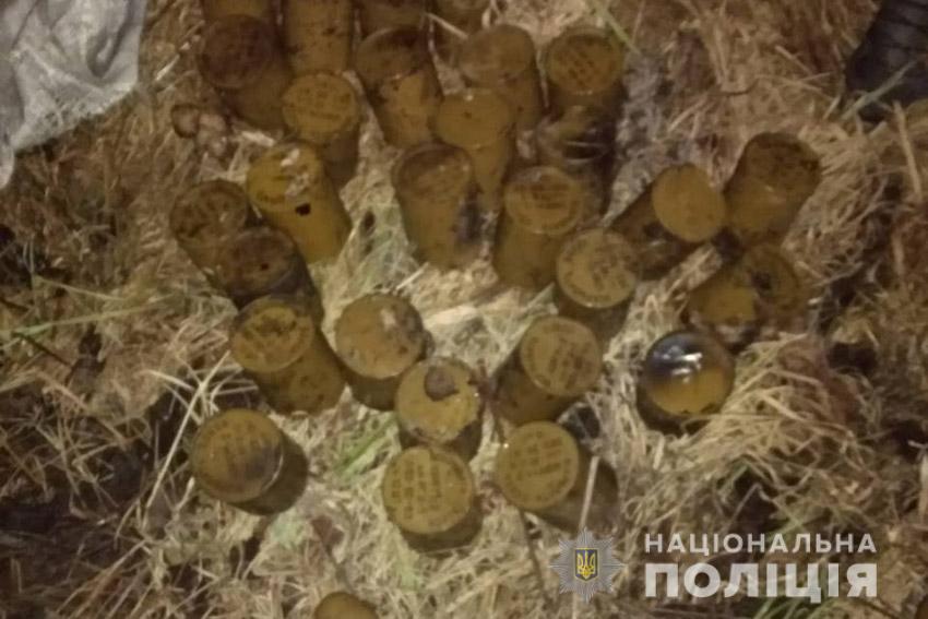 Massive cache of Soviet-era grenades found in Ukraine's Khmelnytskyi Oblast (far from the conflict zone in the east).     