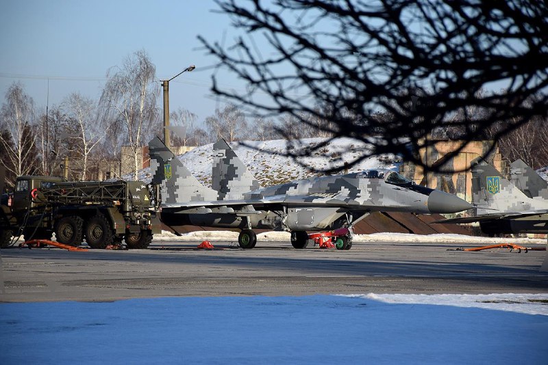 Training of Ukrainian military aviation in Ivano-Frankivsk region