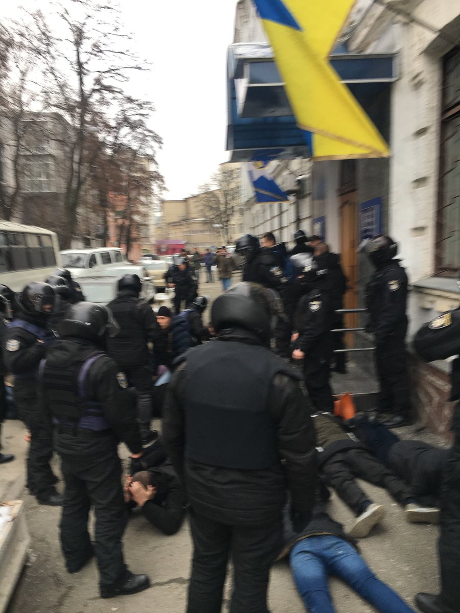 Police detained several people in Kyiv during rally Who ordered Katya Hanzyuk?. Now activists are planning to rally at house of Interior Minister Avakov