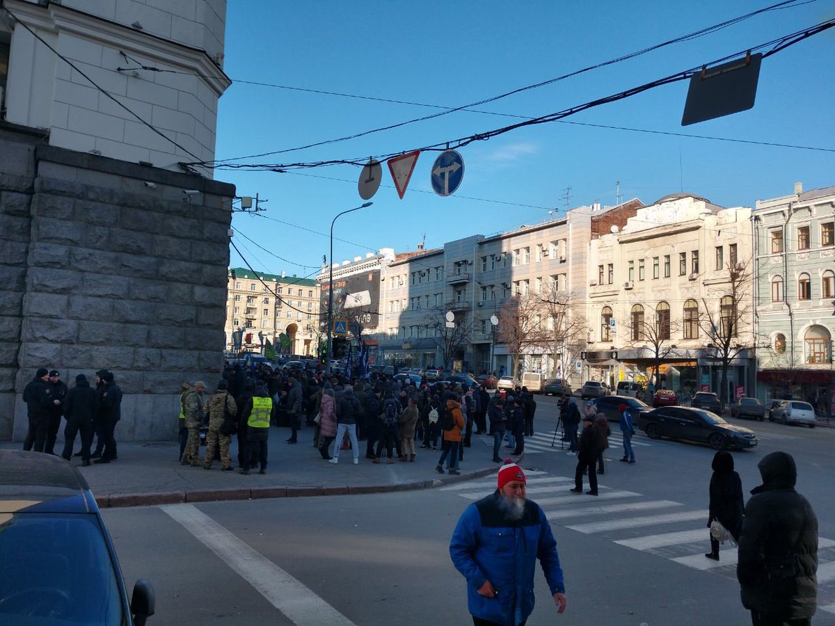 Rally in Kharkiv against high tarifs for public transportation