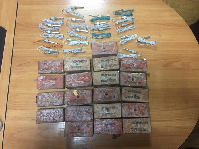 Security Service of Ukraine foiled an attempt to sale 6kgs of TNT and detonators by military engineer of unit in Rivne region