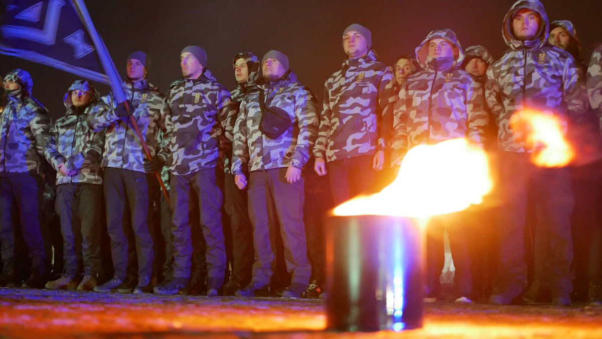 Over 1000 people took part in March of National Druzhini in Kyiv