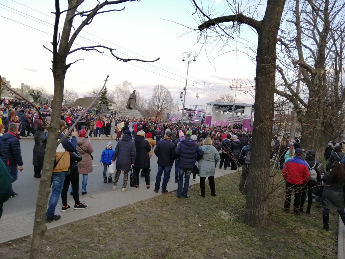 15 policemen wounded in clashes in Cherkasy