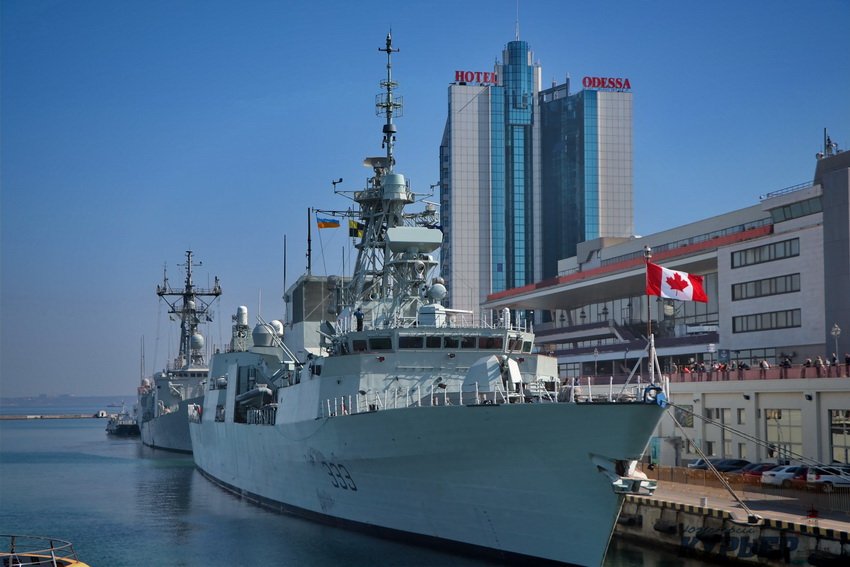 NATO ships have arrived in Odesa