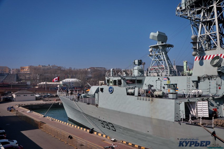 NATO ships have arrived in Odesa