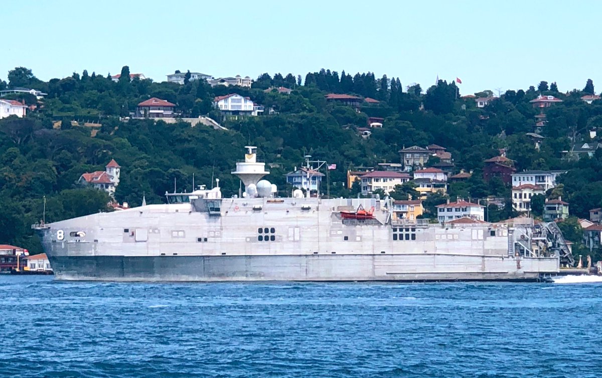 .@MSCSealift Spearhead class fast expedition transport ship USNS Yuma ...