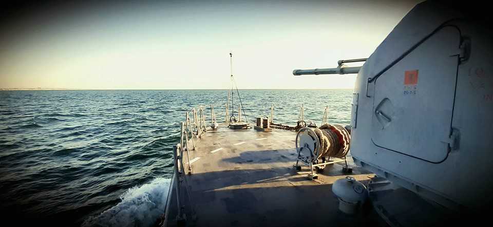 In the Black Sea, Matka-class Missile boat U153 Pryluky together with US missile destroyer Porter and Romanian Corvette Horia Macellario held a PASSEX training