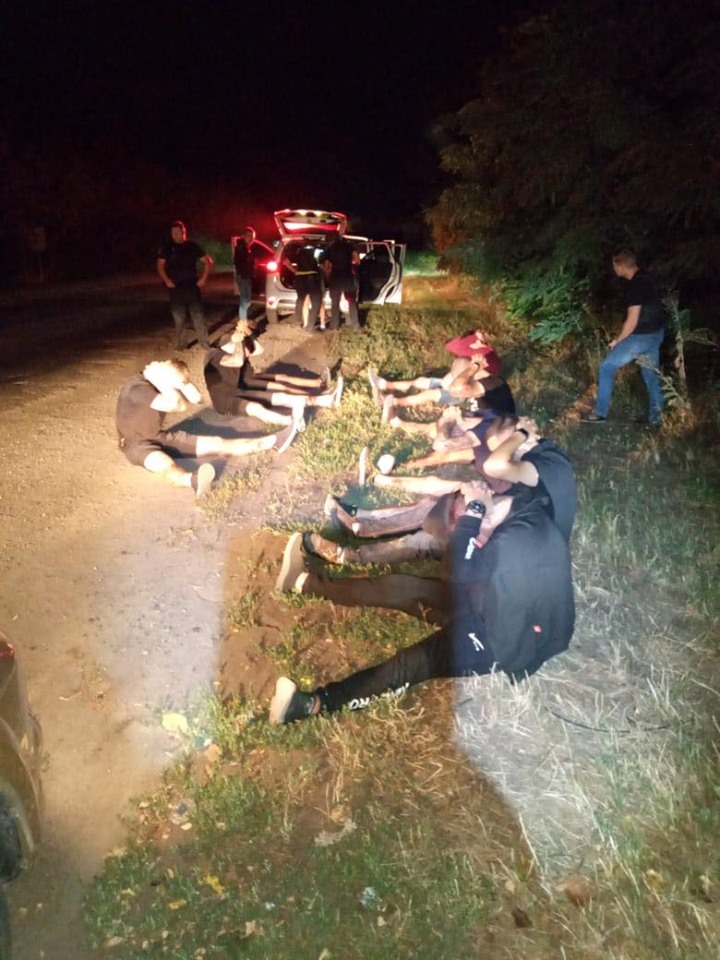 Police detained supporters of one of political parties after shootout with supporters of another political party in Kharkiv region 