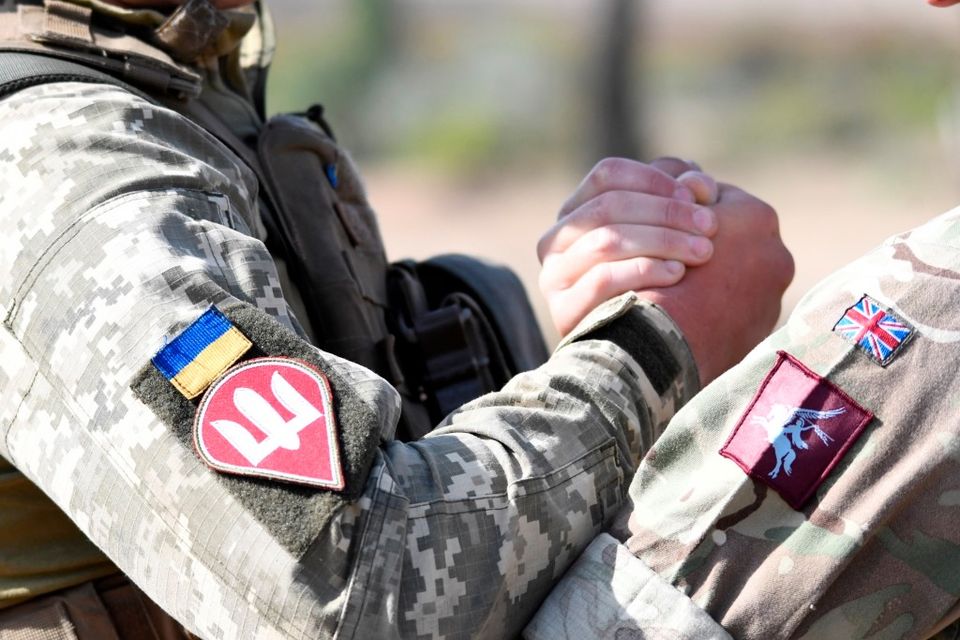 British 16th Airborne Assault Brigade & Ukrainian Paratroopers's continue to carry out joint military exercises at Mykolaiv