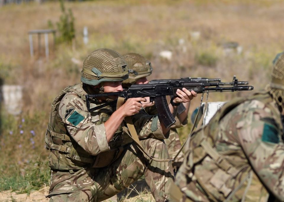 British 16th Airborne Assault Brigade & Ukrainian Paratroopers's continue to carry out joint military exercises at Mykolaiv