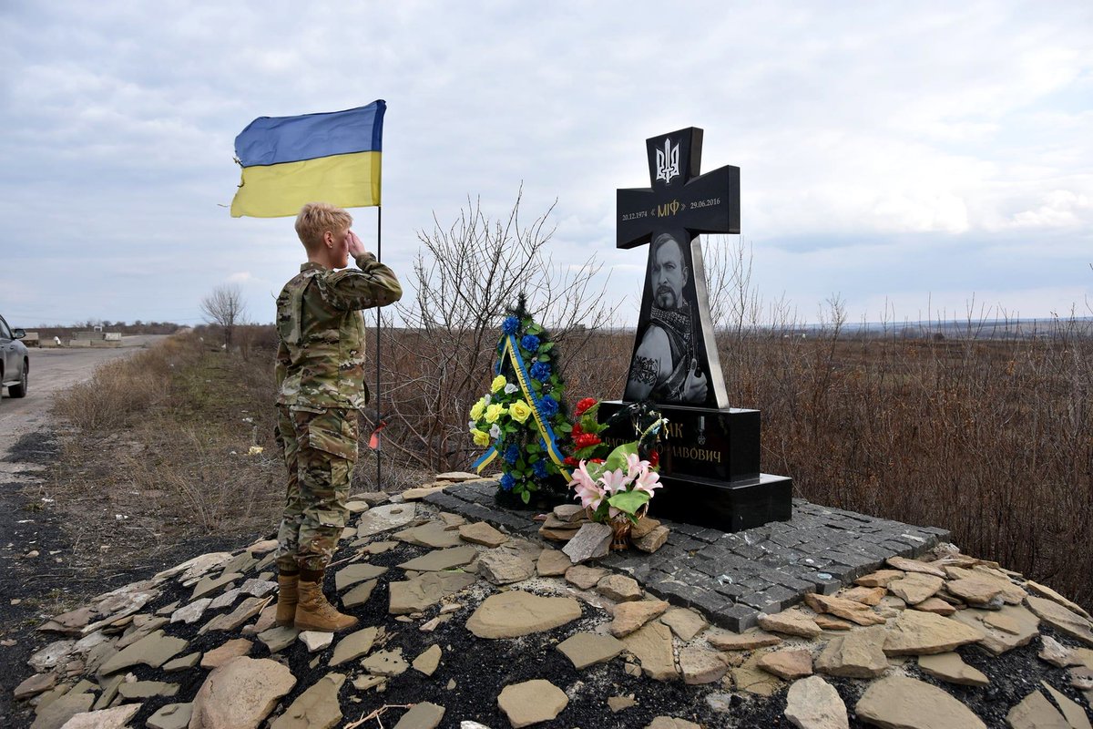 Visit of representatives of the Office of the Defense Attaché at the US Embassy in Ukraine to the area of Joint Forces Operation