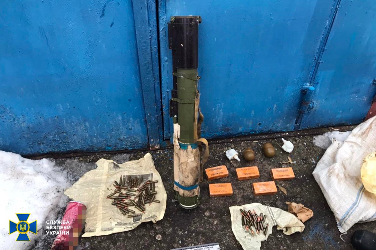 Security Service of Ukraine found cache of ammunition in Svatove district of Luhansk region