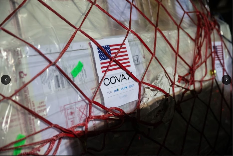 Правительство США передало Украине еще почти миллион доз вакцины от COVID19 Pfizer. Эта доставка ЮНИСЕФ через COVAX