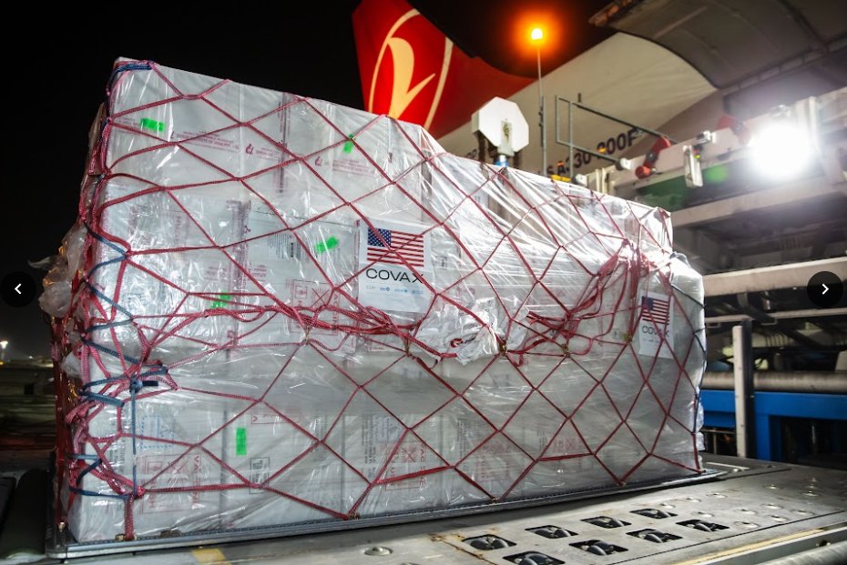 The U.S. government provided nearly a million more doses of the Pfizer COVID19 vaccine to Ukraine. This delivery by UNICEF through COVAX