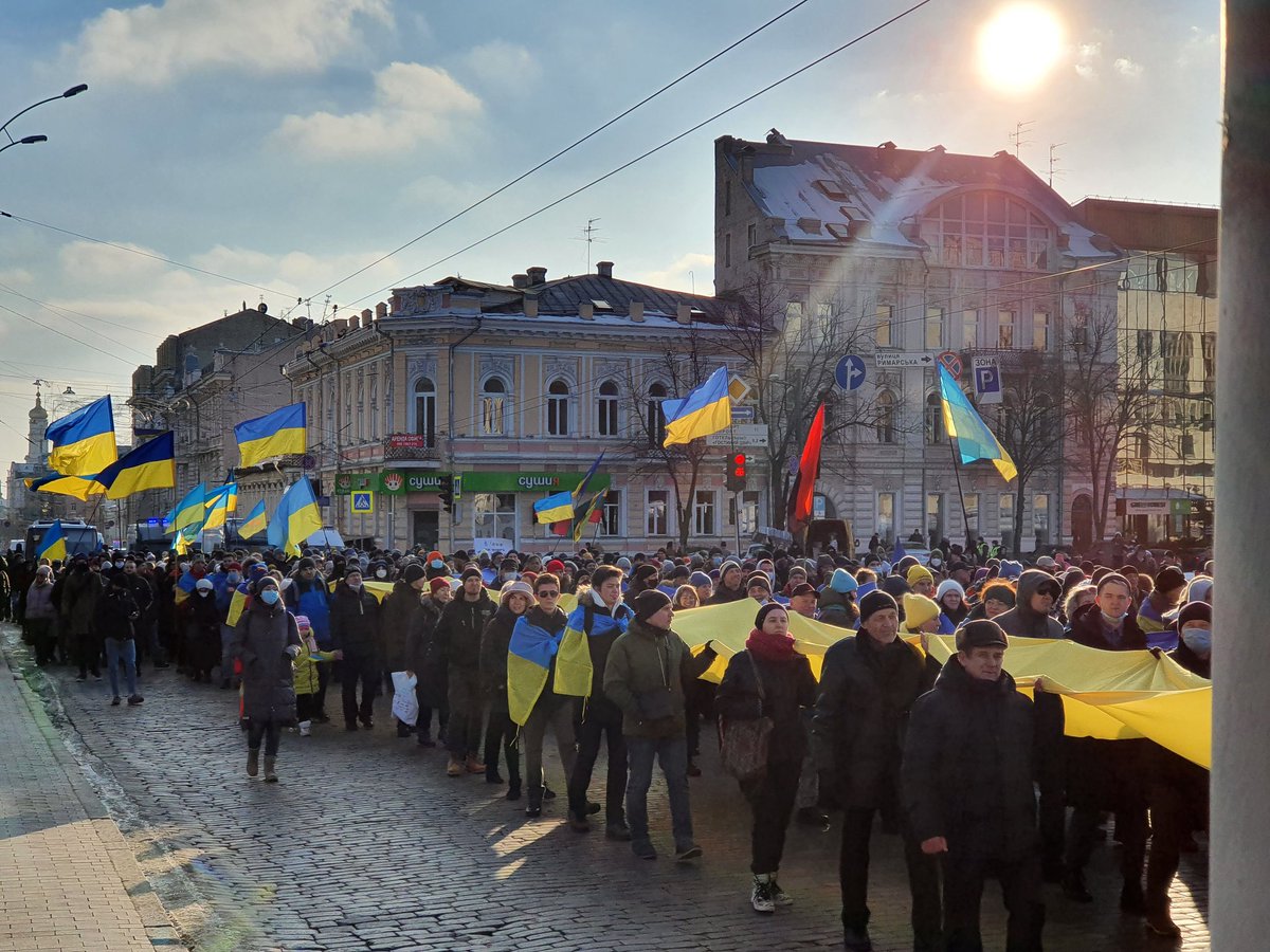 March of Unity in Kharkiv