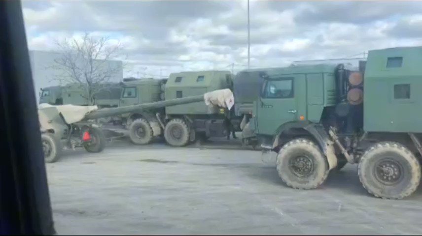 Increased military presence reported in Simferopol, Crimea
