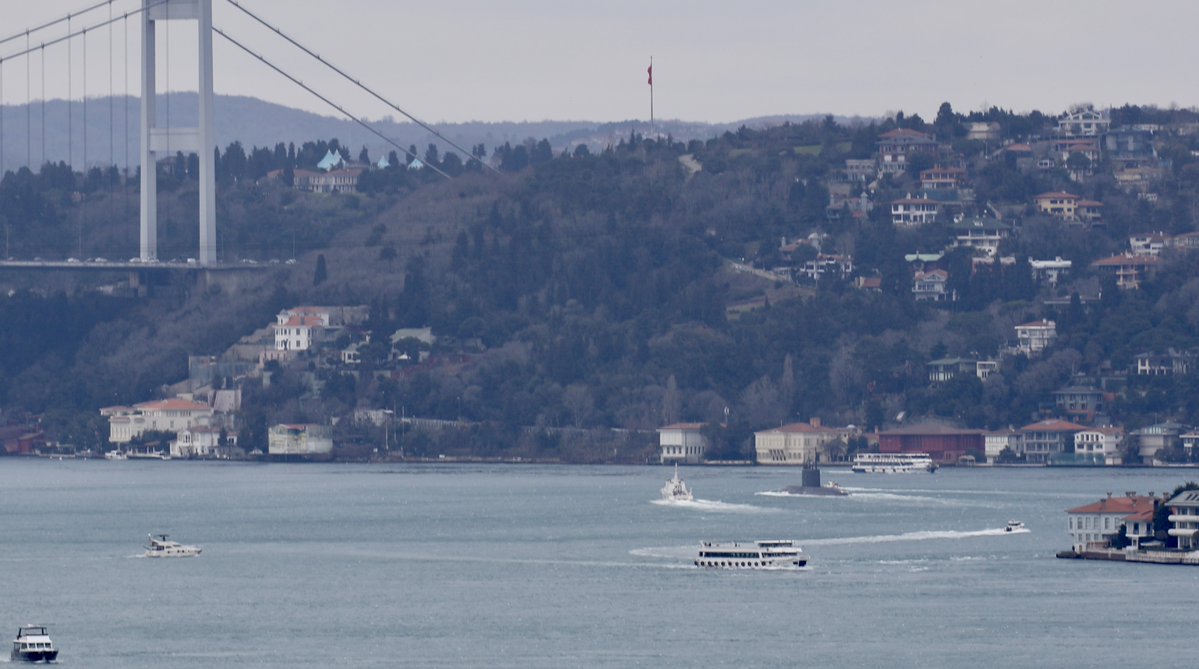 Russian Navy Kilo+ sub Rostov-na-Donu Б237 transited Bosporus, returning to Black Sea, 600days after its controversial 23/6/20 Med-bound transit, which is allowed under Montreux only for repairs. After maintenance in Baltic, Б237 has been operating in Med for 331days, since 19/3/21