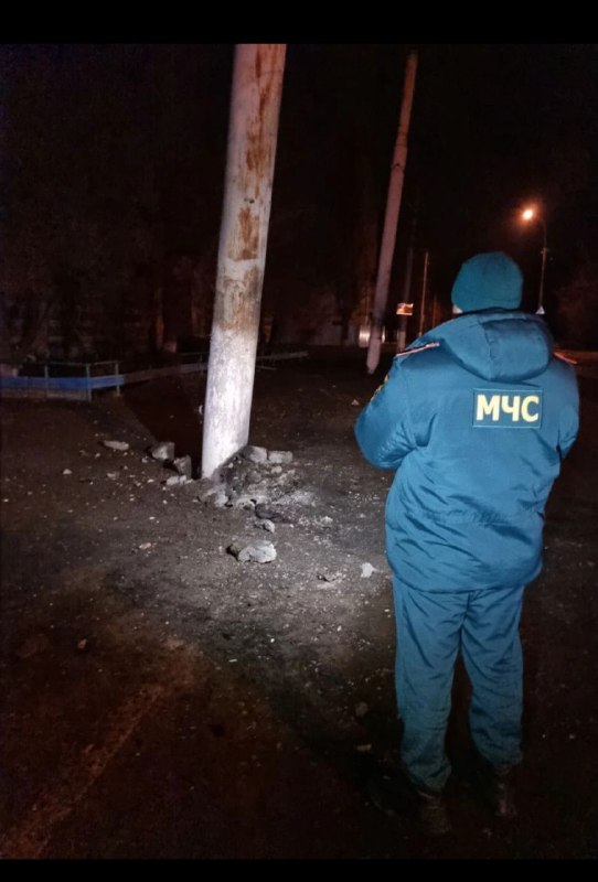 Explosion at trolleybus depot in Luhansk overnight