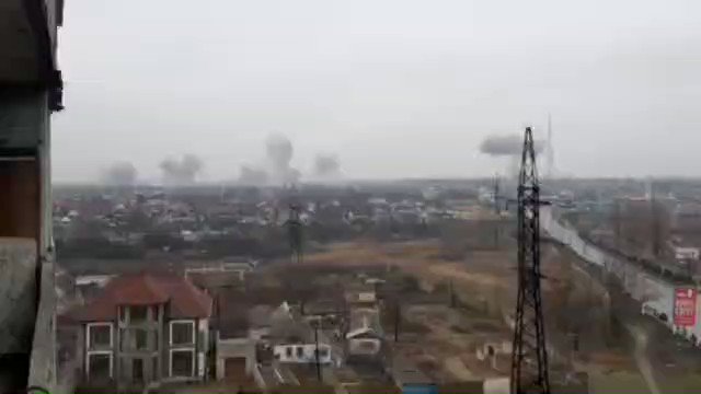 Heavy clashes ongoing south to Melitopol
