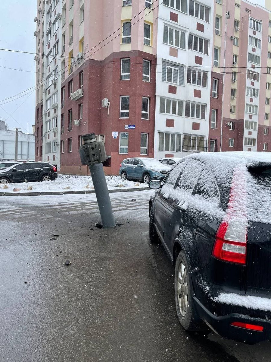 More images of unexploded ordnance in Kharkiv