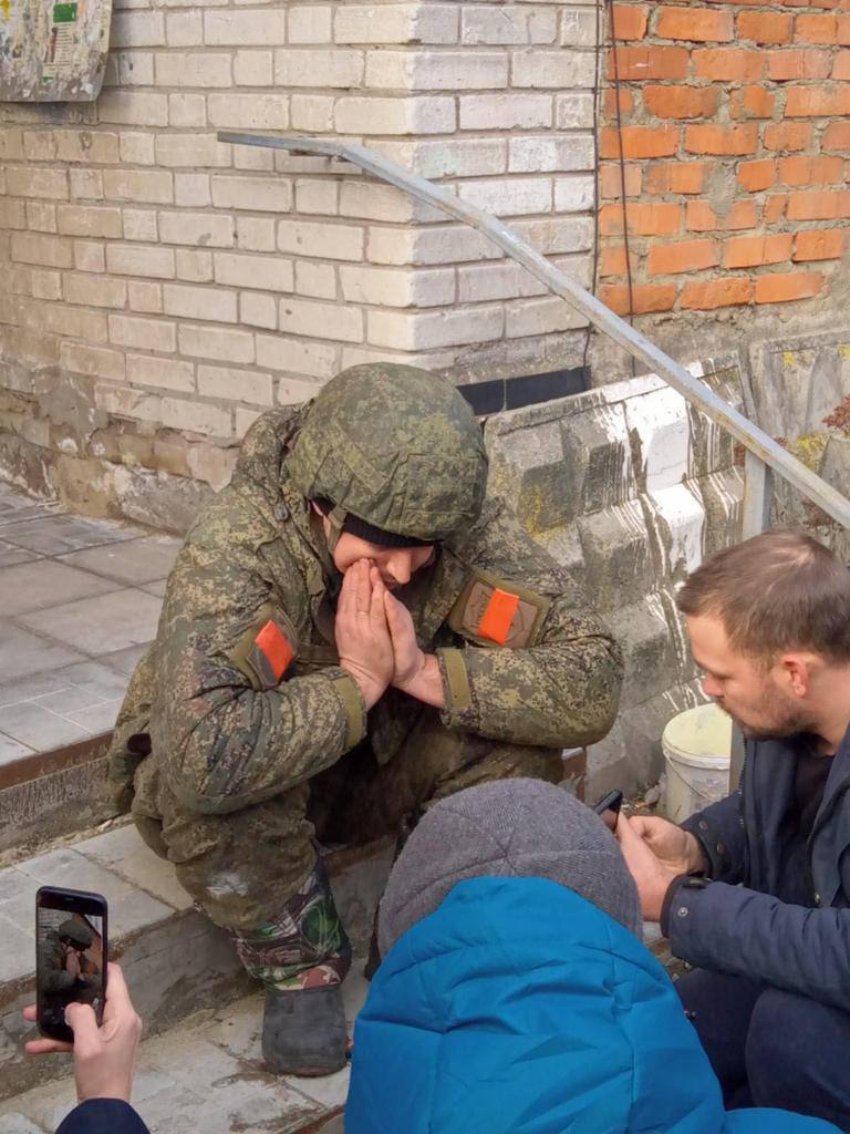 Sumy territorial defense captured Russian soldier