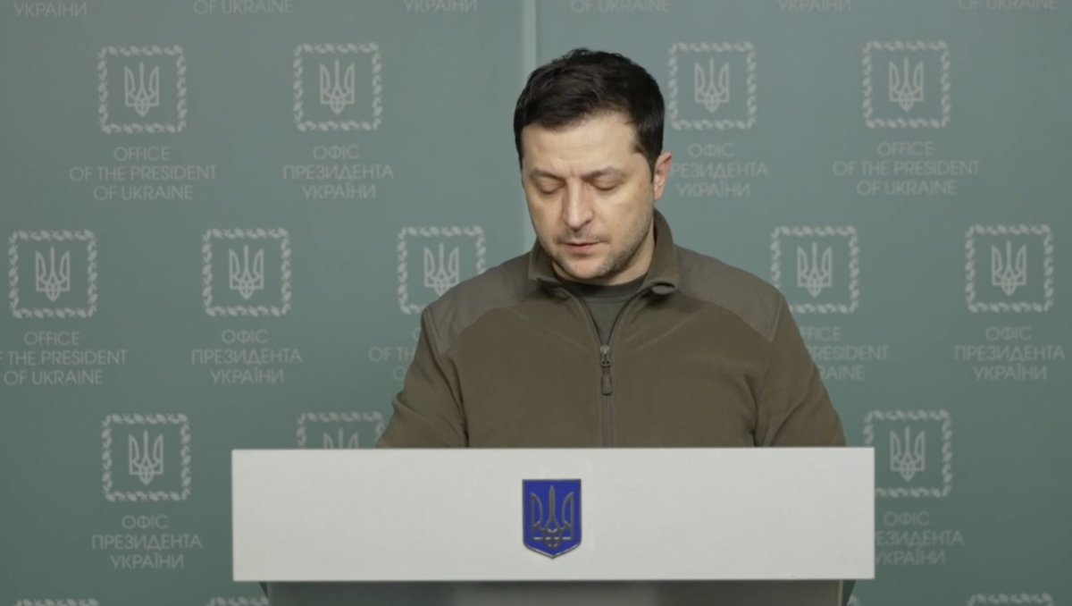 Zelensky's briefing: We survived (the night). And we are successfully fighting off the enemy attacks