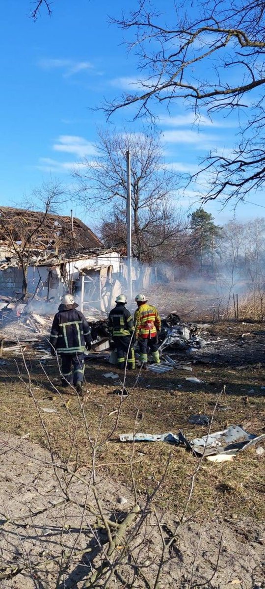 MLRS GRAD targeted Kyinka and Pavlivka villages in Chernihiv region