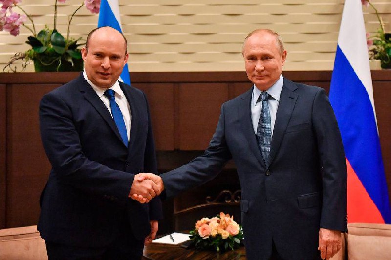 Путін проводить переговори з прем'єр-міністром Ізраїлю Беннеттом у Кремлі. Головна тема – ситуація в Україні