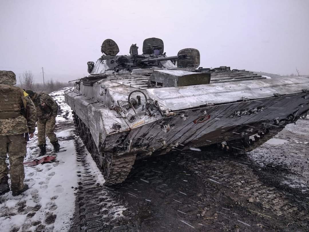 Destroyed and captured equipment of the Russian army in the Sumy region