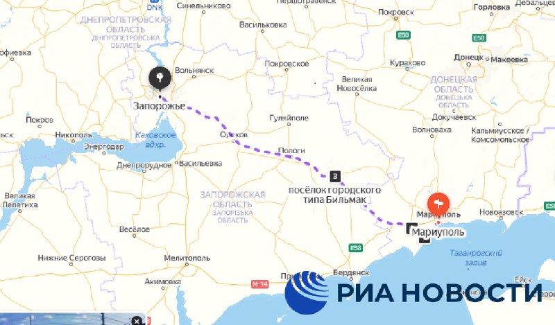 Russian unilaterally declared evacuation routes for Kyiv-to Homiel in Belarus, from Mariupol- to Rostov-on-Don in Russia, from Kharkiv and Sumy to Bilhorod in Russia. Routes not agreed with Ukraine