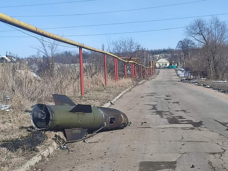 Russian army shelled Avdiyivka with ballistic missile