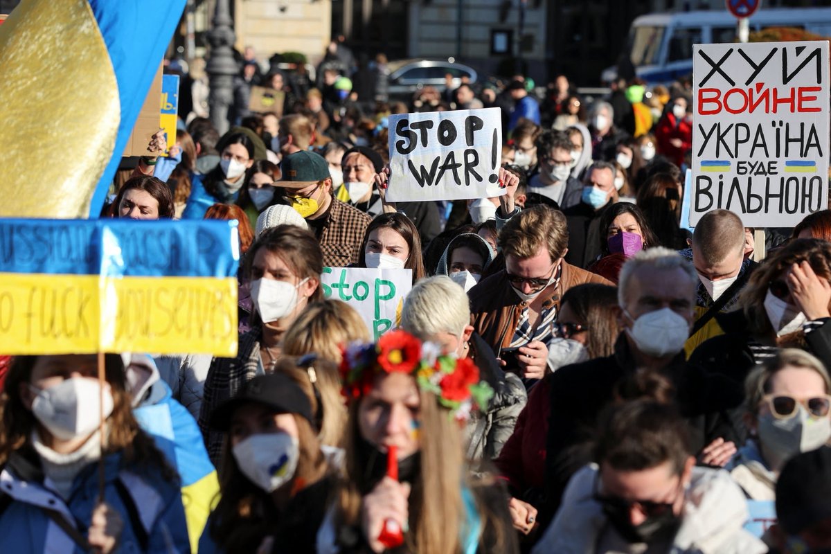 Большие митинги в поддержку Украины по всей Германии