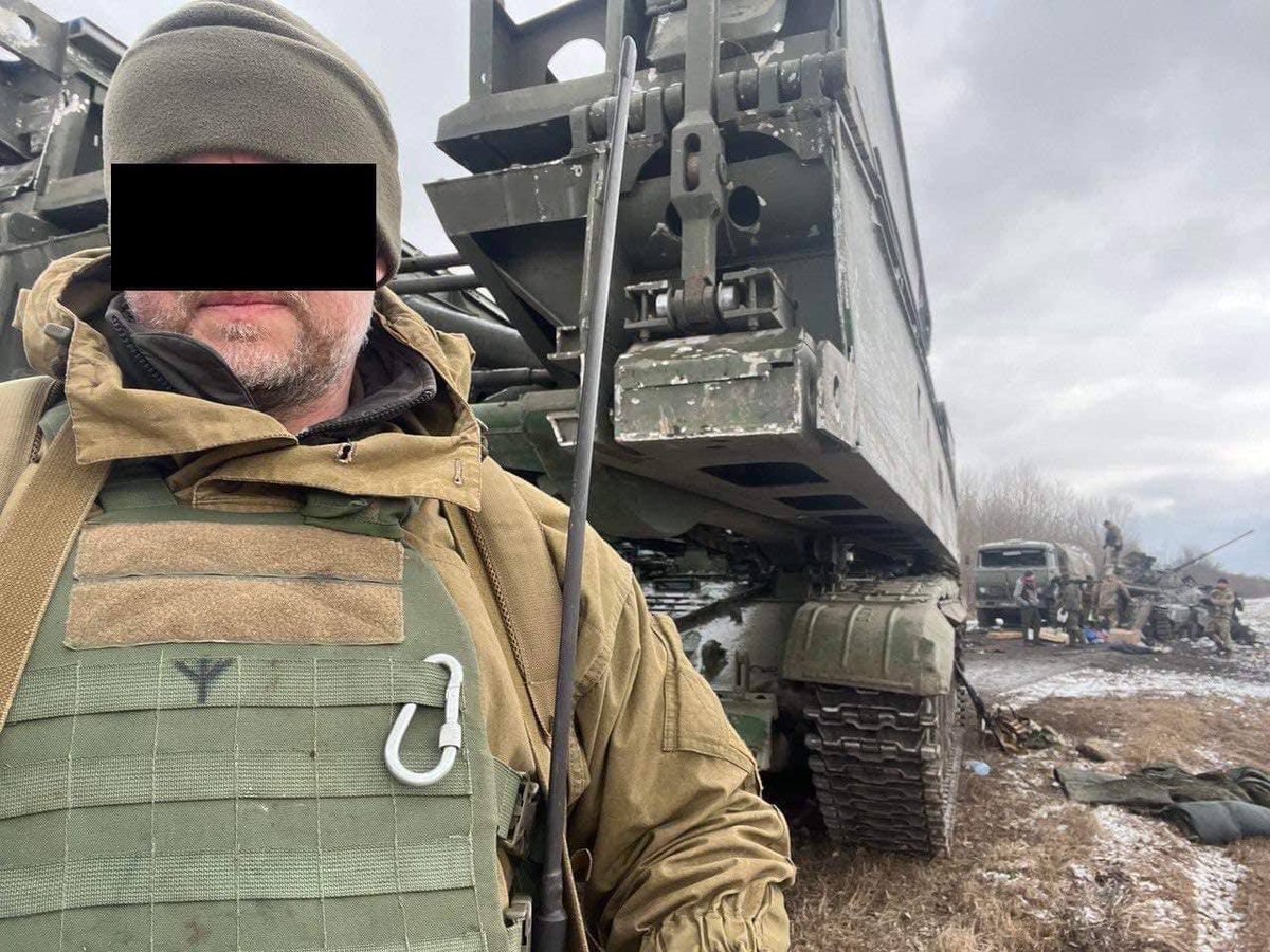 Украінская армія захапіла ў палон расейскі браніраваны мост МТУ-90