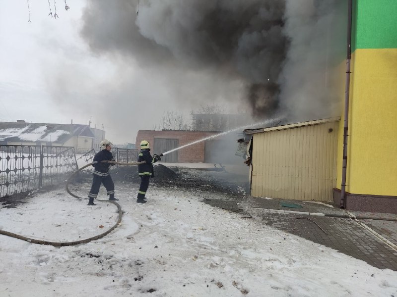 Російська армія обстріляла Велику Писарівку з артилерії