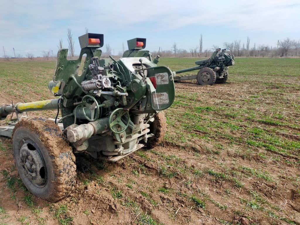 Українська армія захопила позиції російської артилерії поблизу Миколаєва