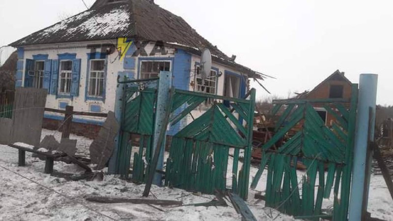 Russian army shelling targeted Velyka Pysarevka in Sumy region