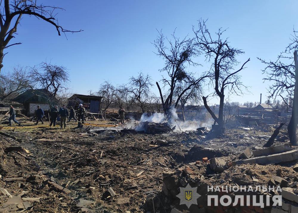 Russian airstrike targeted Malyn town in Zhytomyr region yesterday