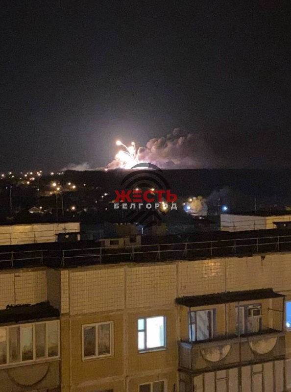Zgłoszono eksplozję arsenału w pobliżu Biełgorod