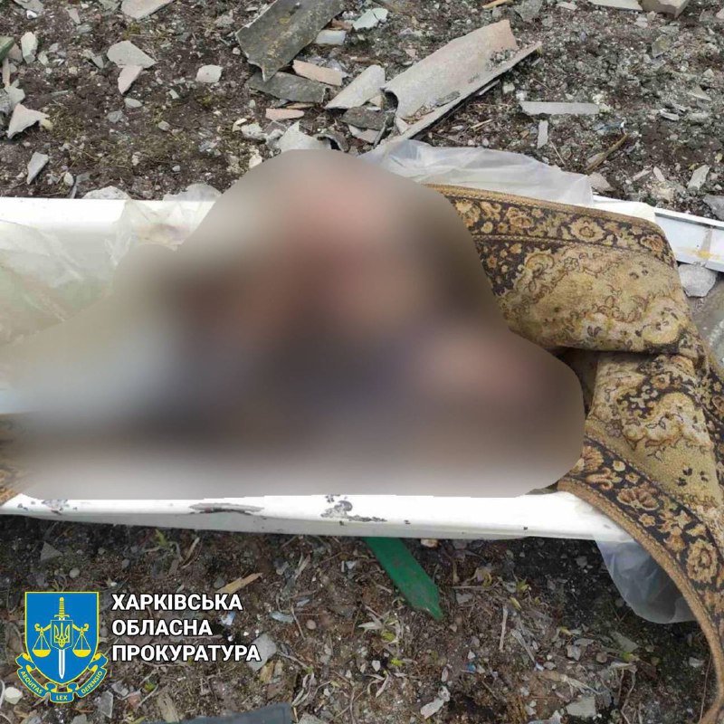 11y.o boy and his mother killed as result of Russian airstrike at Slobozhanske village in Izyum district