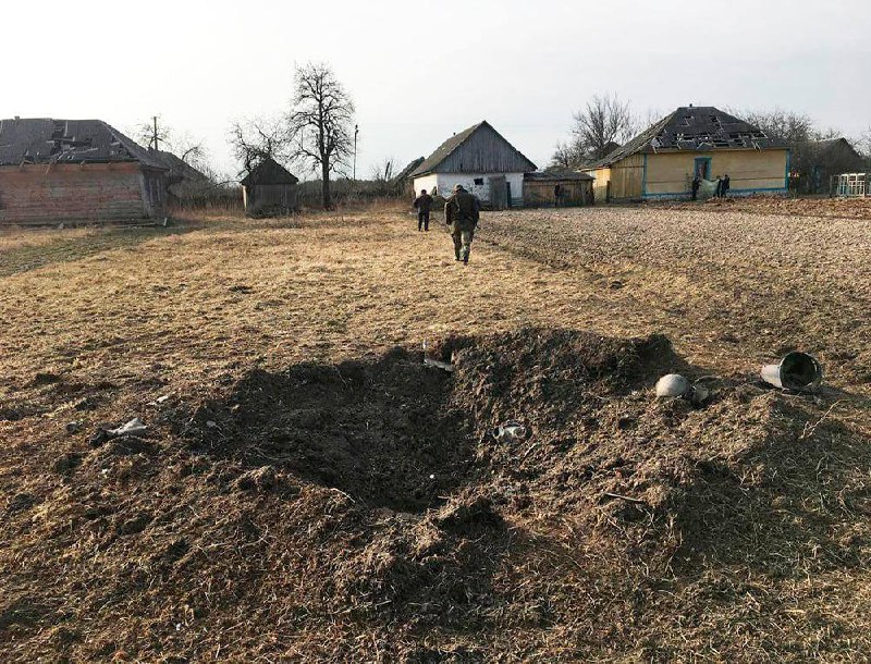 Shelling continues against villages of Zhytomyr region, including with cluster ammunition 