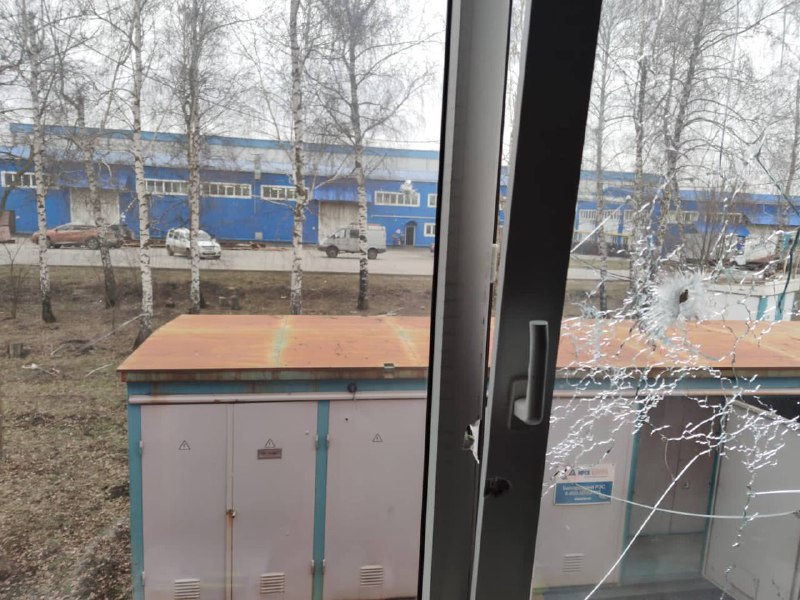 Ракетним обстрілом були пошкоджені офіси в індустріальному парку Северний у Бєлгороді