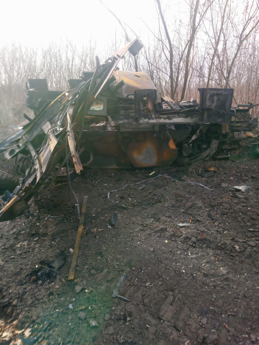 Photos: destroyed Russian equipment near Ichnya town in Chernihiv region