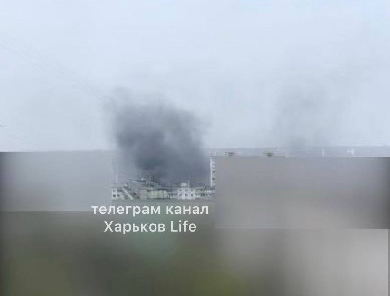 Russian army shelling Saltivka district in Kharkiv