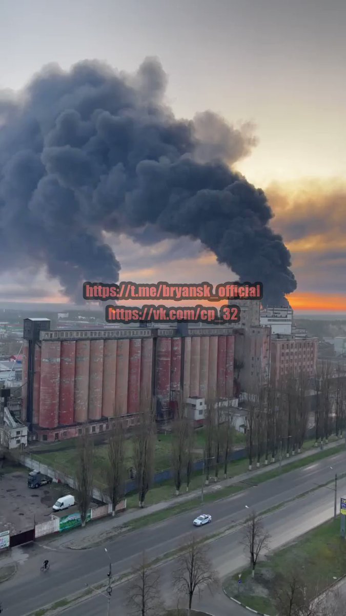 Video from this morning in Bryansk