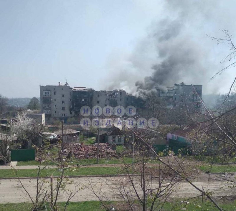 الجيش الروسي يواصل قصفه على مناطق سكنية في مدينة بوباسنا