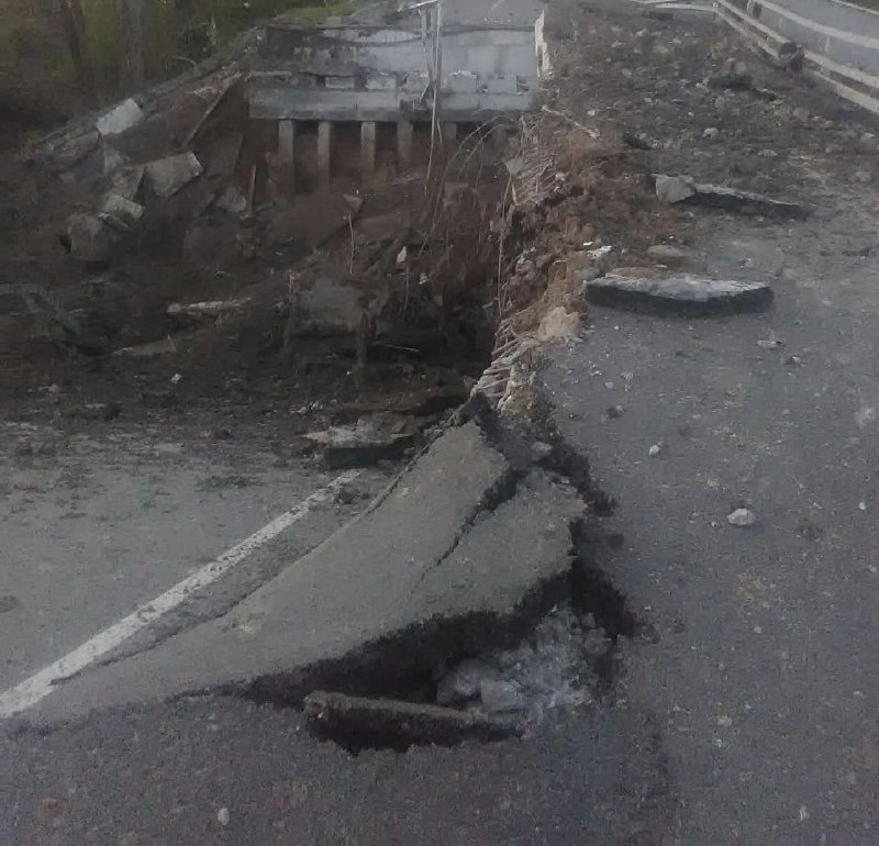 2 ракетныя ўдары па Сумскай вобласці за ноч - па вёсцы Шпылёўка пад Сумамі і ў Шостканскім раёне